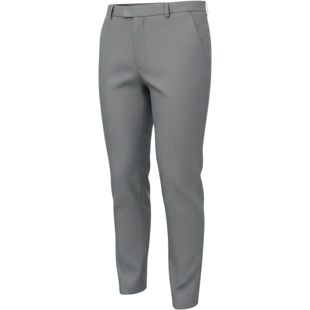 Banana Republic Curvy Avery Gray Dress Pants Womens 16 Tall Straight Trousers
